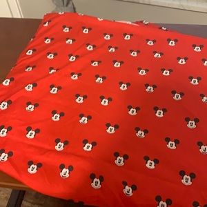 Mickey Disney twin flat sheet